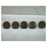 5 1971 - 1972 EISENHOWER DOLLARS