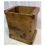 Antique Watkins Germicide wood box