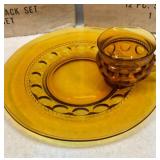 Ten Colony amber snack sets