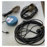 Two job lights and extension cord
