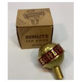 Schlitz tap knob with box