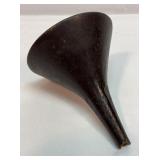 Antique wood funnel
