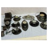 Large lot of car speakers