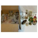 Shot glasses, bells, etc.