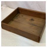 Antique wood box