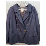 Givenchy dark blue coat blazer