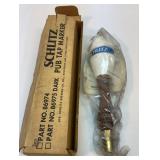 New Schlitz pub tap marker with box