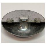 Vtg rotating ashtray with spinning top