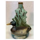 1974 Ducks Unlimited Jim Beam decanter