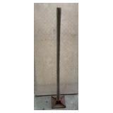 Heavy metal tamper
