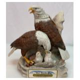 Ski Country Eagle decanter
