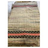 Three old woven rugs