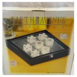 New crystal tic-tac-toe set