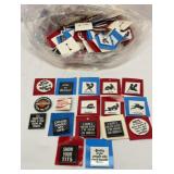 Suggestive and drug related pins. Roughly 140.