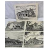 Autographed historic Saint Charles, MO photos