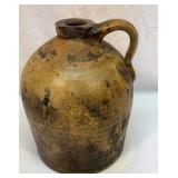 Antique beehive crock jug