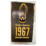 New 1967 St. Louis Cardinals championship trophy