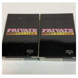 Erotic playing cards. See description.