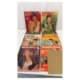 Mostly 1960s menï¿½s magazines. See description.