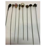Vintage hat pins