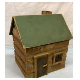 Custom made log cabin.  See pics for description.