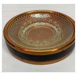 Coppercraft copper and glass ashtray