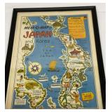 1946 Mem-O-Map of Japan and Korea