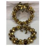 Two 11 inch bell wreaths. Noisy