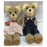 Two Teddy Bear hand puppets