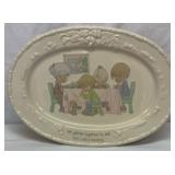 Precious Moments platter with box
