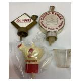 Liquor bottle pour toppers, etc