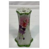 Older handpainted porcelain hat pin holder