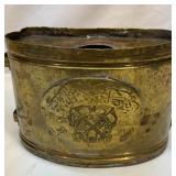 Decorative brass ship something
