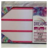 New Rainbow Dreams DIY lightbox for signs