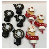 Liquor bottle toppers