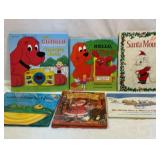 Childrenï¿½s books. Pop-ups, Clifford, etc