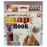 Snap hooks. Box has four large and two small