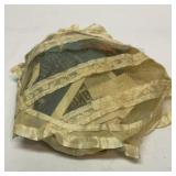 Antique silk and mesh sleeping hairnet