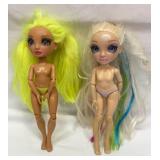 Two Rainbow High dolls
