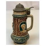 Mini stoneware Musterschutz stein toothpick holder