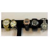 Five watches bracelet and regular