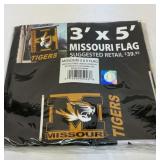 New 3x5 Missouri Tigers flag
