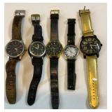 Five watches
