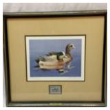 1984 Federal duck stamp print.  Morris