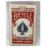 Big Bicycle playing cards.  All 52.