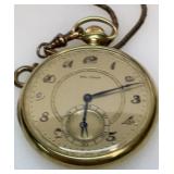 Waltham 14K gold pocket watch