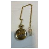 Wright brothers pocket watch and chain