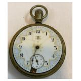 Antique Waltham 17 jewel pocket watch