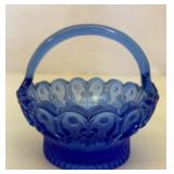 Mini cobalt blue basket