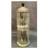 Vtg Barbicide disinfecting jar